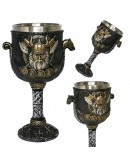 Викингска чаша бокал за вино триизмерна